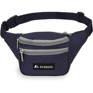 NWT Everest Waist Fanny Pack Bag Adjustable Strap Men’s Women’s Navy/Gray SEALED